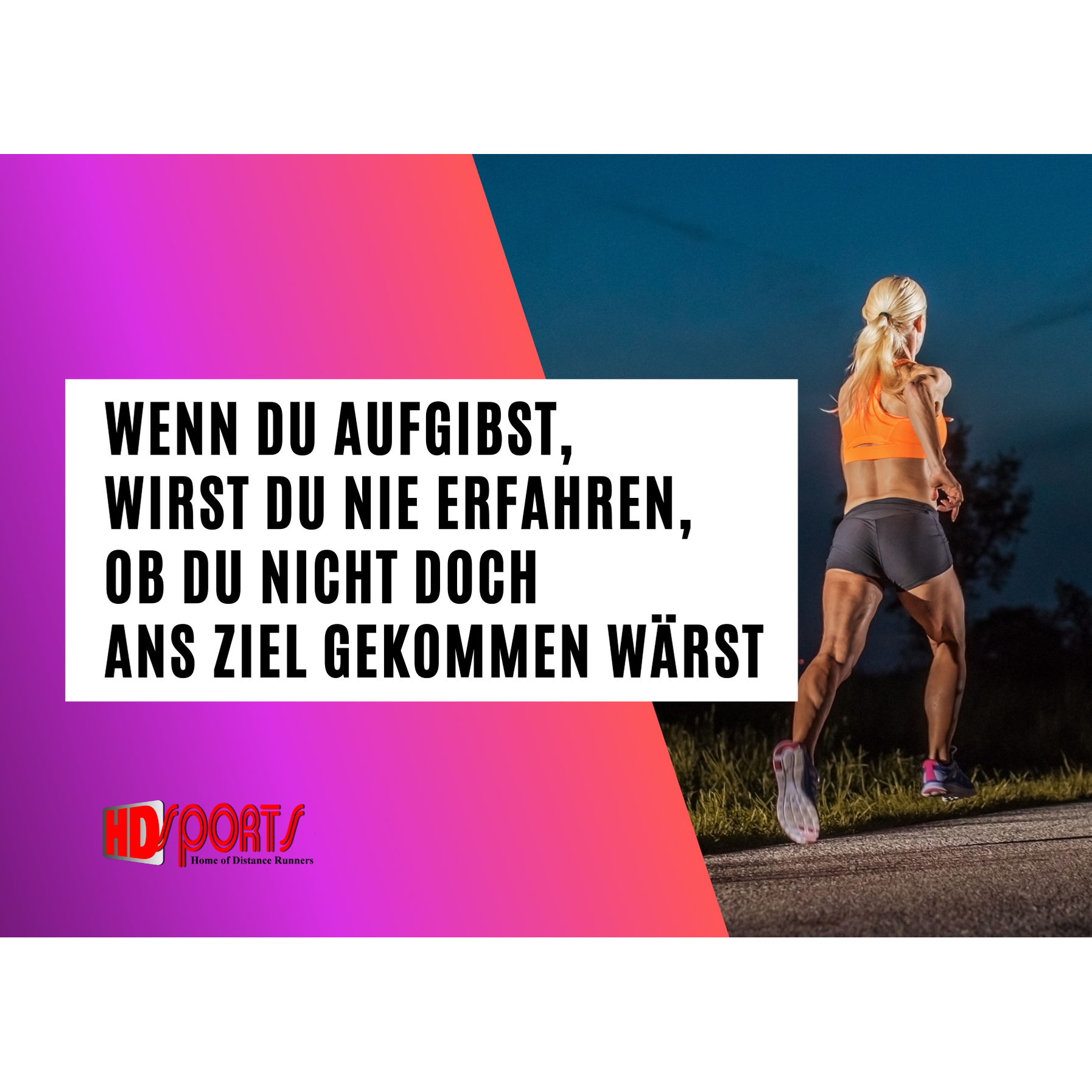 Postkarte Sport & Motivation #07