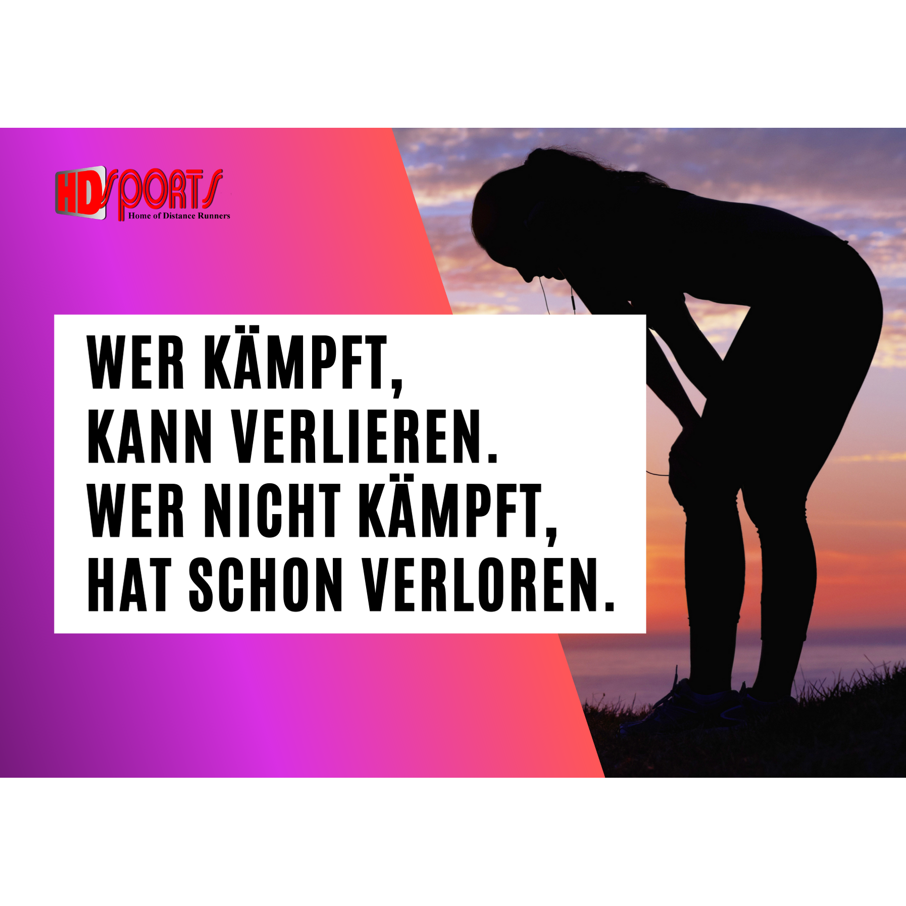 Postkarte Sport & Motivation #06