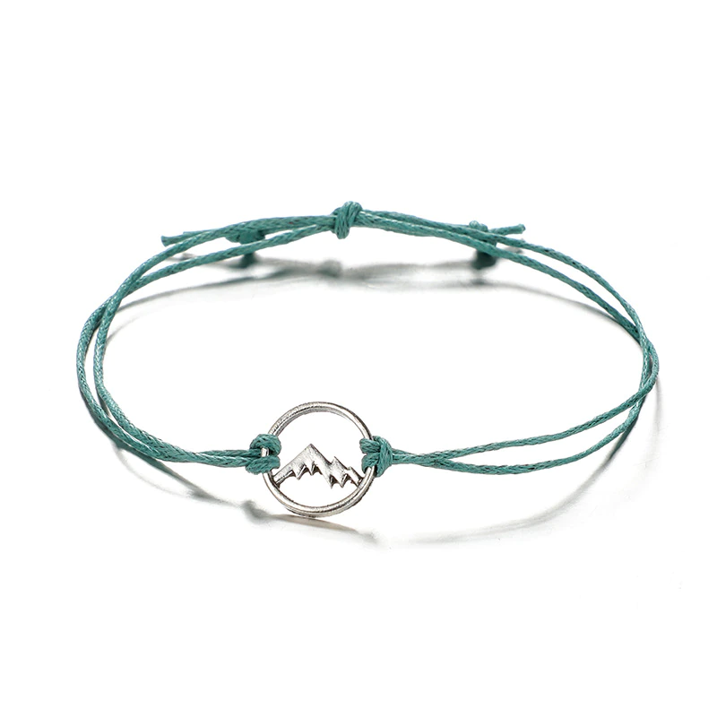 Freundschafts-Armband Berge (Set: 4 Bänder)