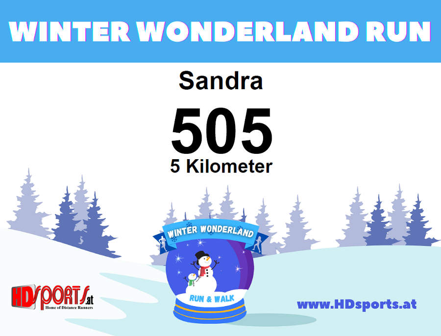 Winter Wonderland Run (inkl. Medaille & Goodies)