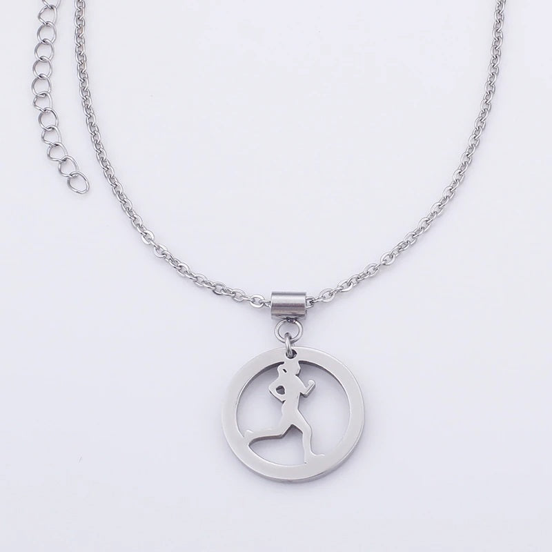Halskette für Läuferinnen • Silver-Edition