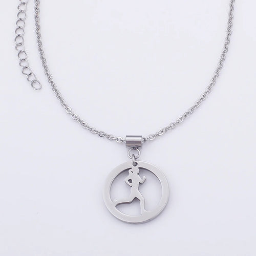 Halskette für Läuferinnen • Silver-Edition
