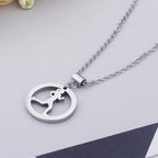 Halskette für Läuferinnen • Silver-Edition