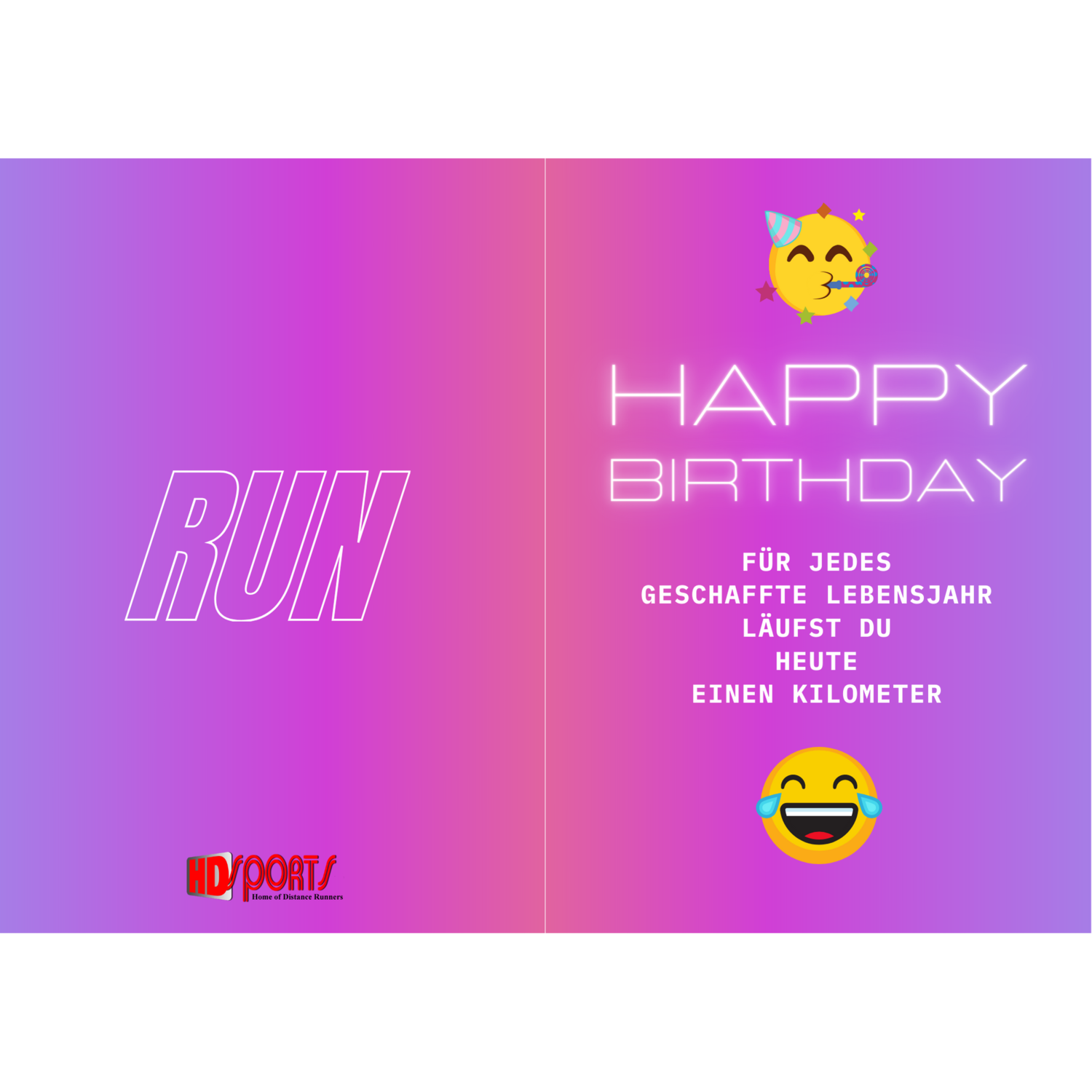Happy Birthday Run (inkl. Medaille & Goodies)