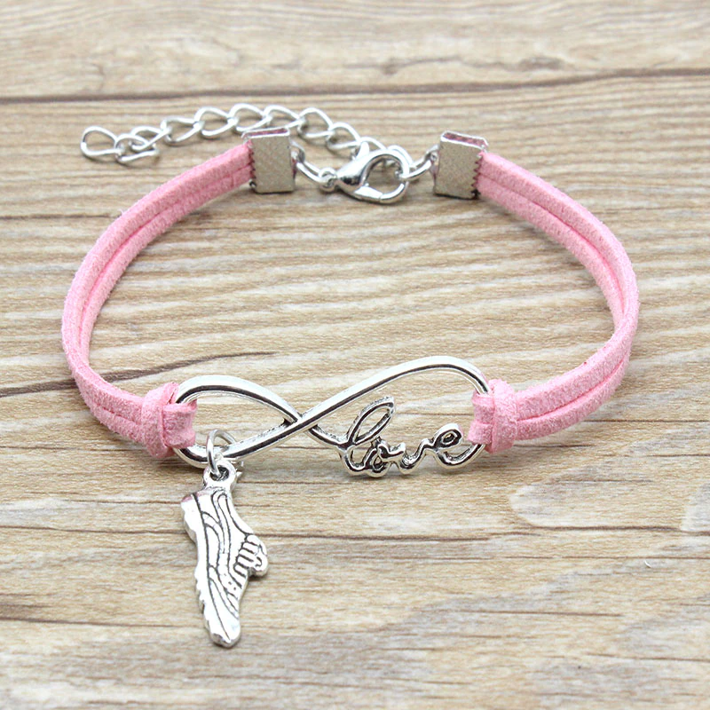 Armband für Läufer und Läuferinnen mit Laufschuh