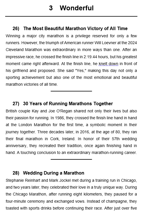 300 Extraordinary Stories and Fun Facts about Running