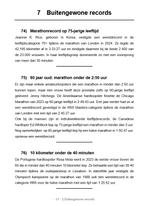 Version néerlandaise : 300 histoires extraordinaires et anecdotes amusantes sur la course à pied