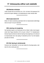 300 fascinerande berättelser och roliga fakta om löpning