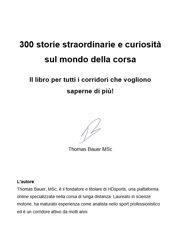 300 storie straordinarie e curiosità sul mondo della corsa