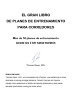 Spanish version: The Big Book of Training Plans for Runners