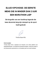 Eliud Kipchoge - De eerste mens die in minder dan 2 uur een marathon liep