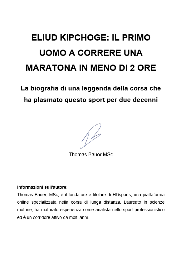 Eliud Kipchoge - Il primo uomo a correre una maratona in meno di 2 ore