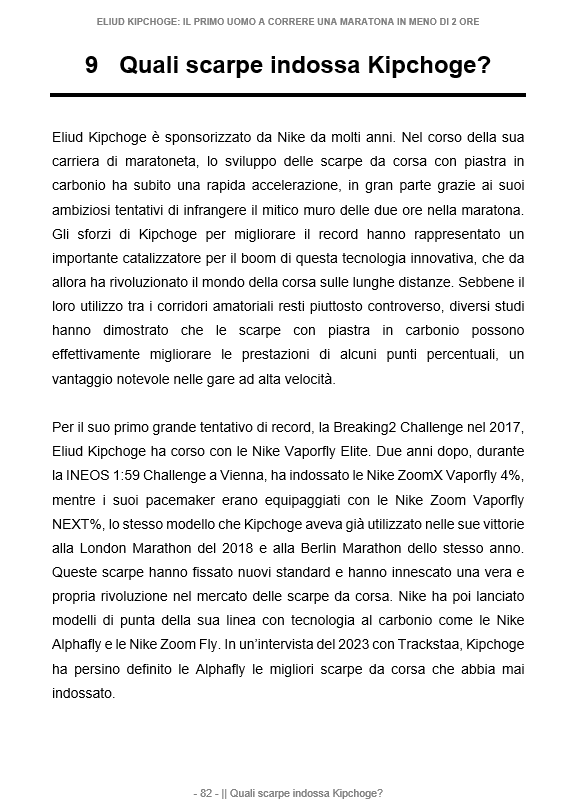 Eliud Kipchoge - Il primo uomo a correre una maratona in meno di 2 ore