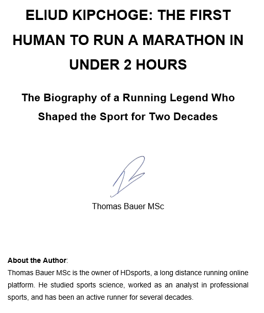 Versión en inglés: Eliud Kipchoge - El primer ser humano en correr un maratón en menos de 2 horas