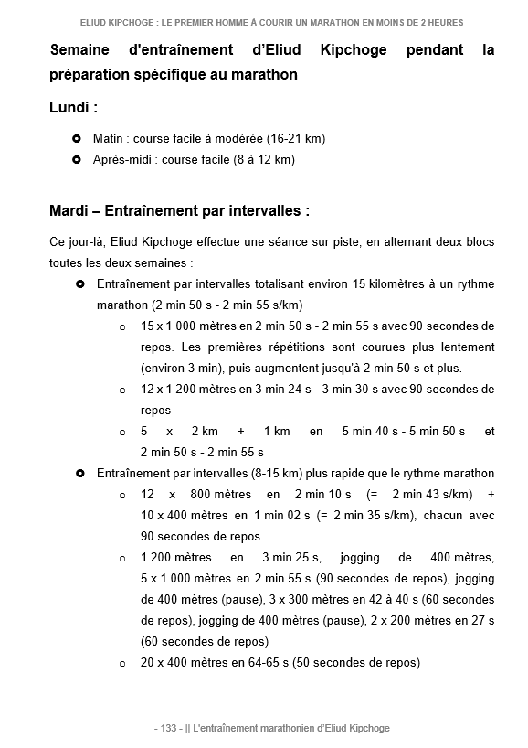 Eliud Kipchoge - Le premier homme à courir un marathon en moins de 2 heures