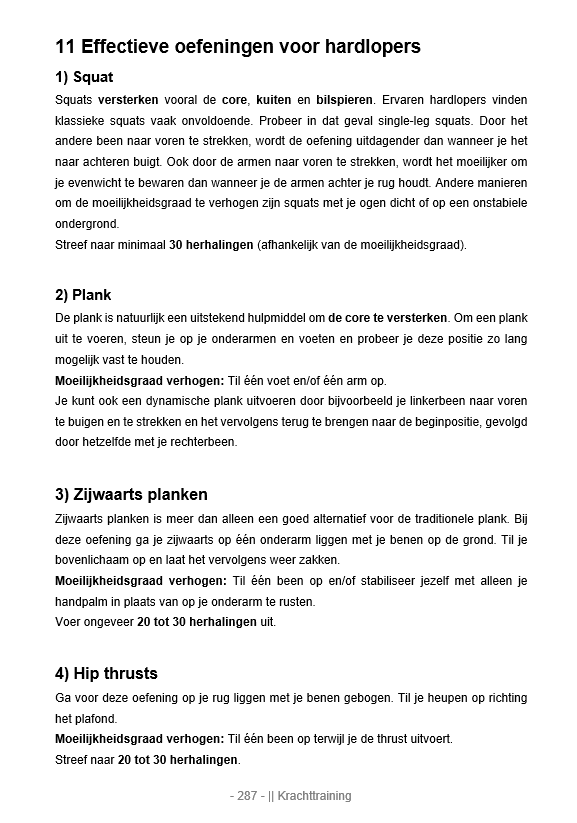 Het grote hardloopboek vol trainingsschema's