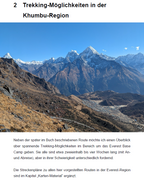 Trekking in der Khumbu-Region und zum Mount Everest Base Camp