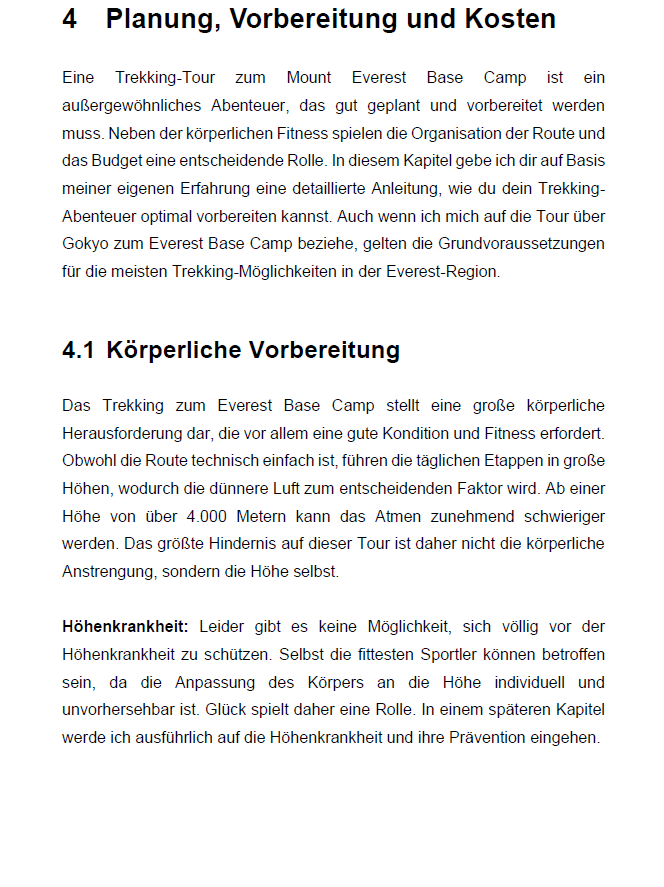 Trekking in der Khumbu-Region und zum Mount Everest Base Camp