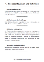 300 außergewöhnliche Geschichten und lustige Fakten zum Laufen