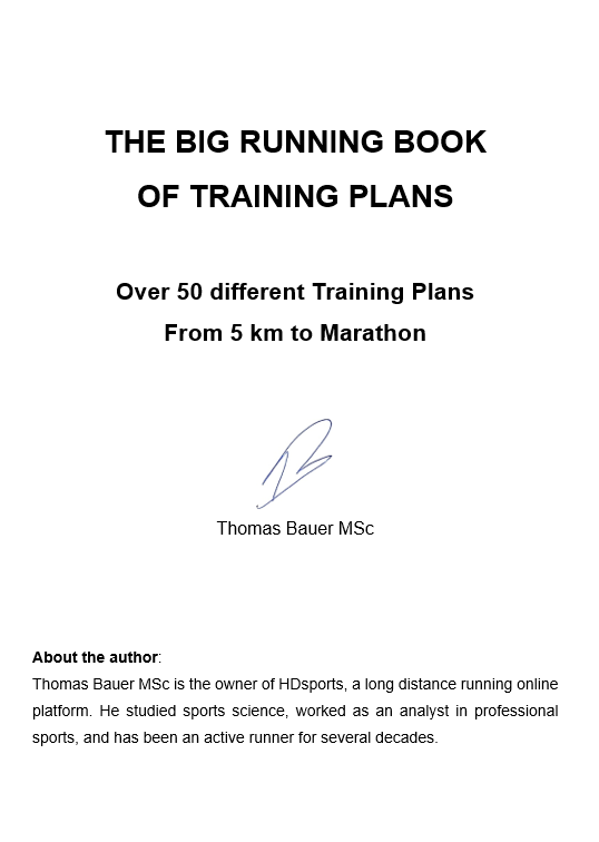 Versión en inglés: El Gran Libro del Running de Planes de Entrenamiento