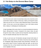 Trekking in the Nepalese Himalayas and to Mount Everest Base Camp