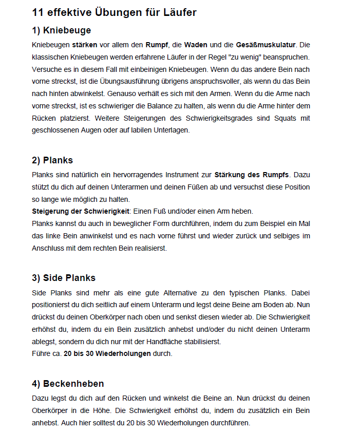 Das große Laufbuch der Trainingspläne